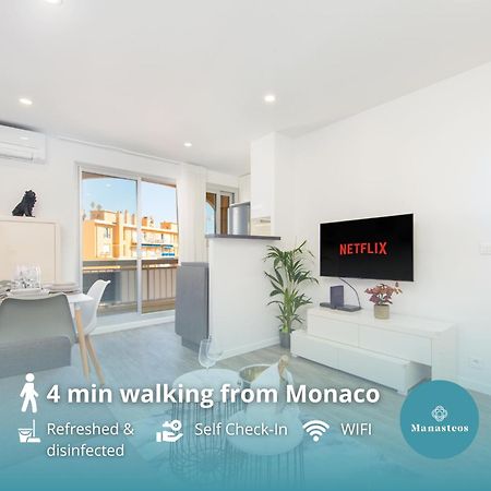 Monaco A Pied - Spacieux Appartement - Balcon - Ca Beausoleil Eksteriør billede